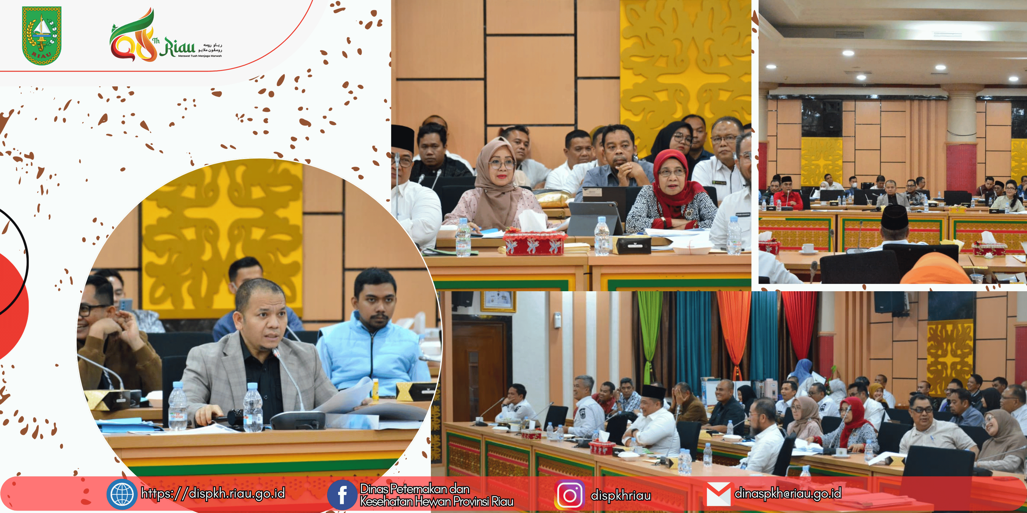 DPKH Riau Hadiri Rapat Pembahasan Perubahan Anggaran 2025 bersama Banggar DPRD