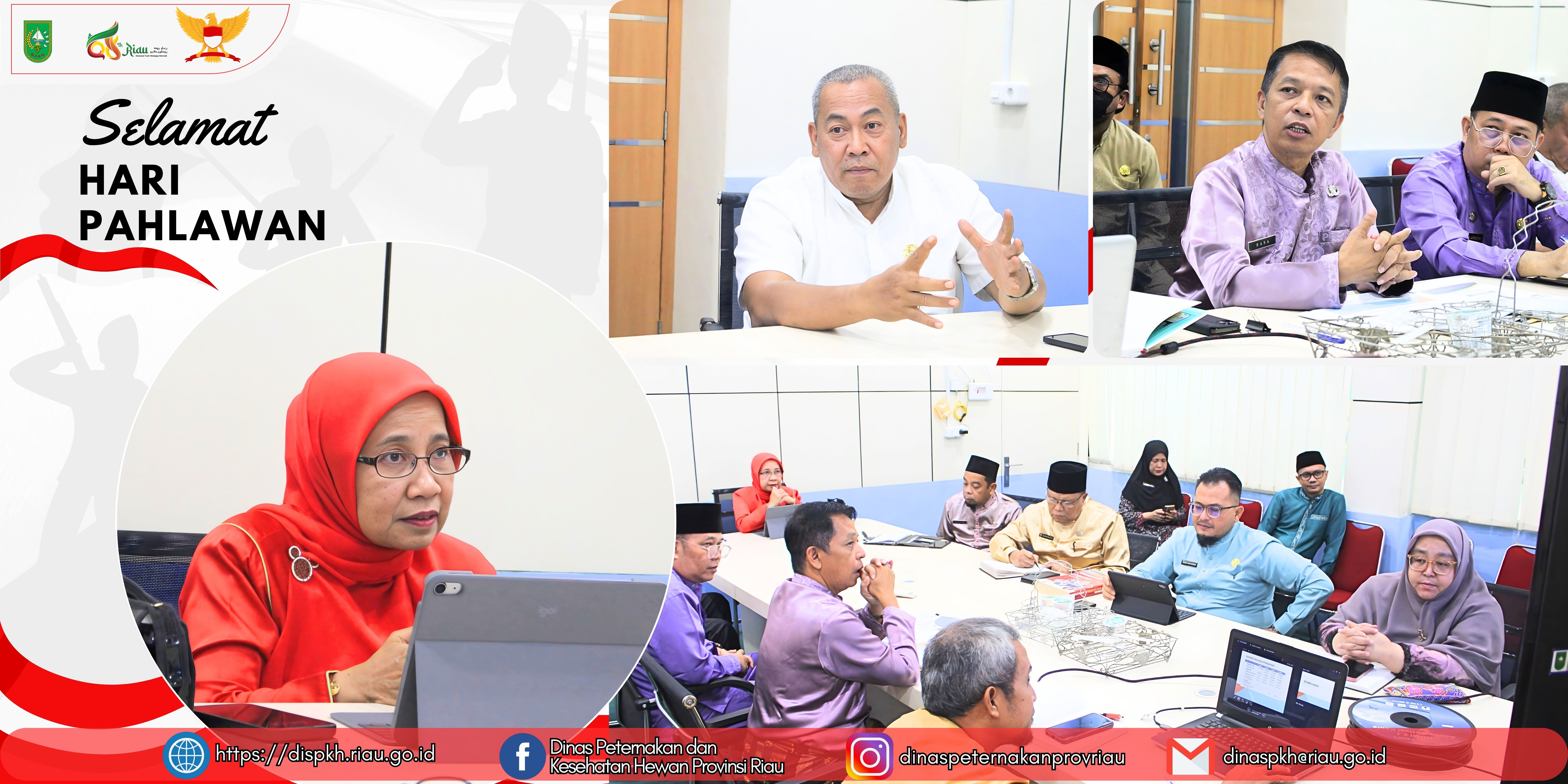 Kepala Dinas PKH Riau Memimpin Rapat Ekspos Peningkatan Status UPT PTP