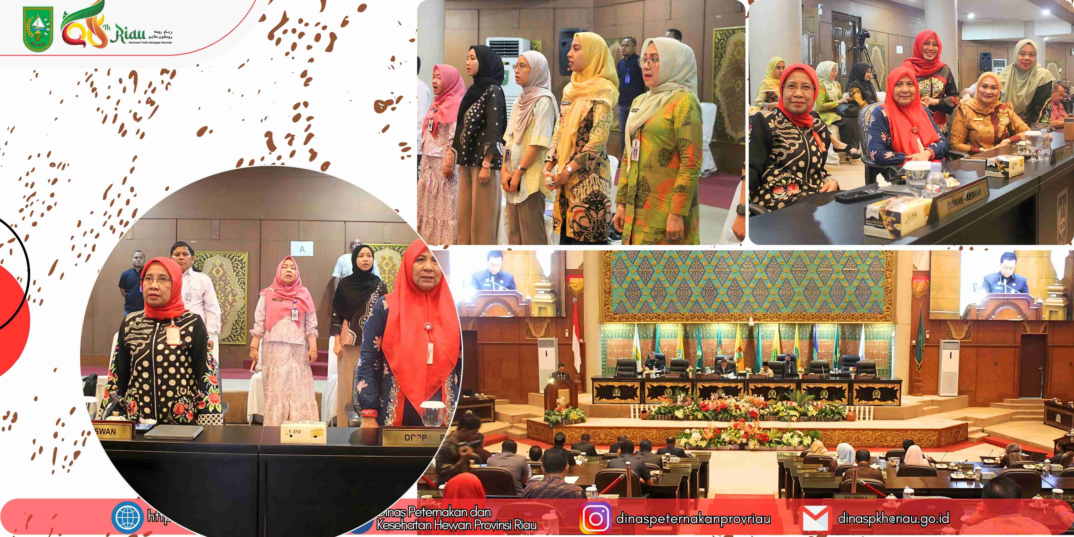 Kepala Dinas PKH Provinsi Riau Hadiri Rapat Paripurna DPRD Provinsi Riau Terkait Penyampaian Jawaban Gubernur dan Pembentukan Pansus