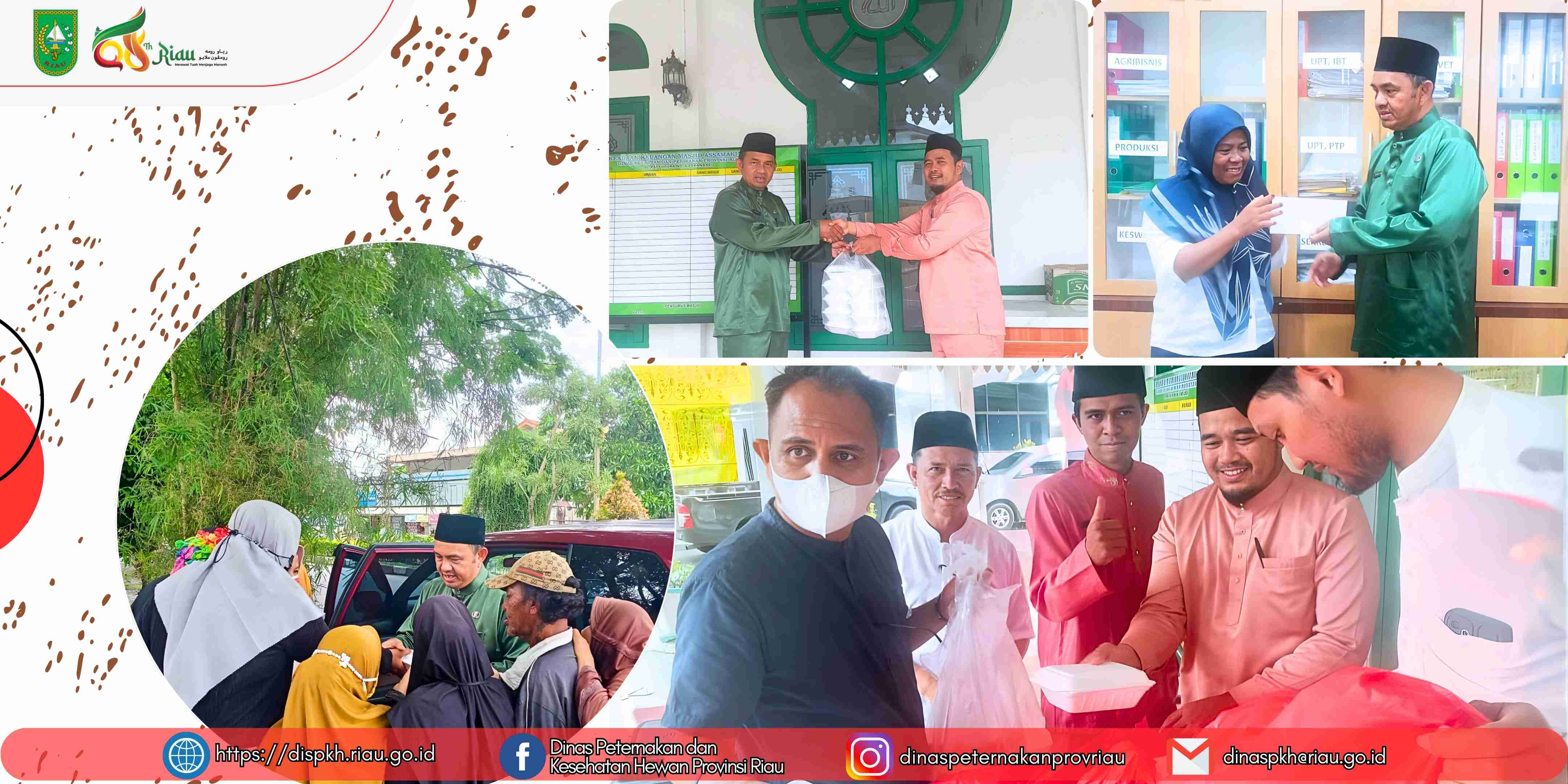 DPKH Provinsi Riau Laksanakan Program Jumat Berkah Musholla Al-Fitrah