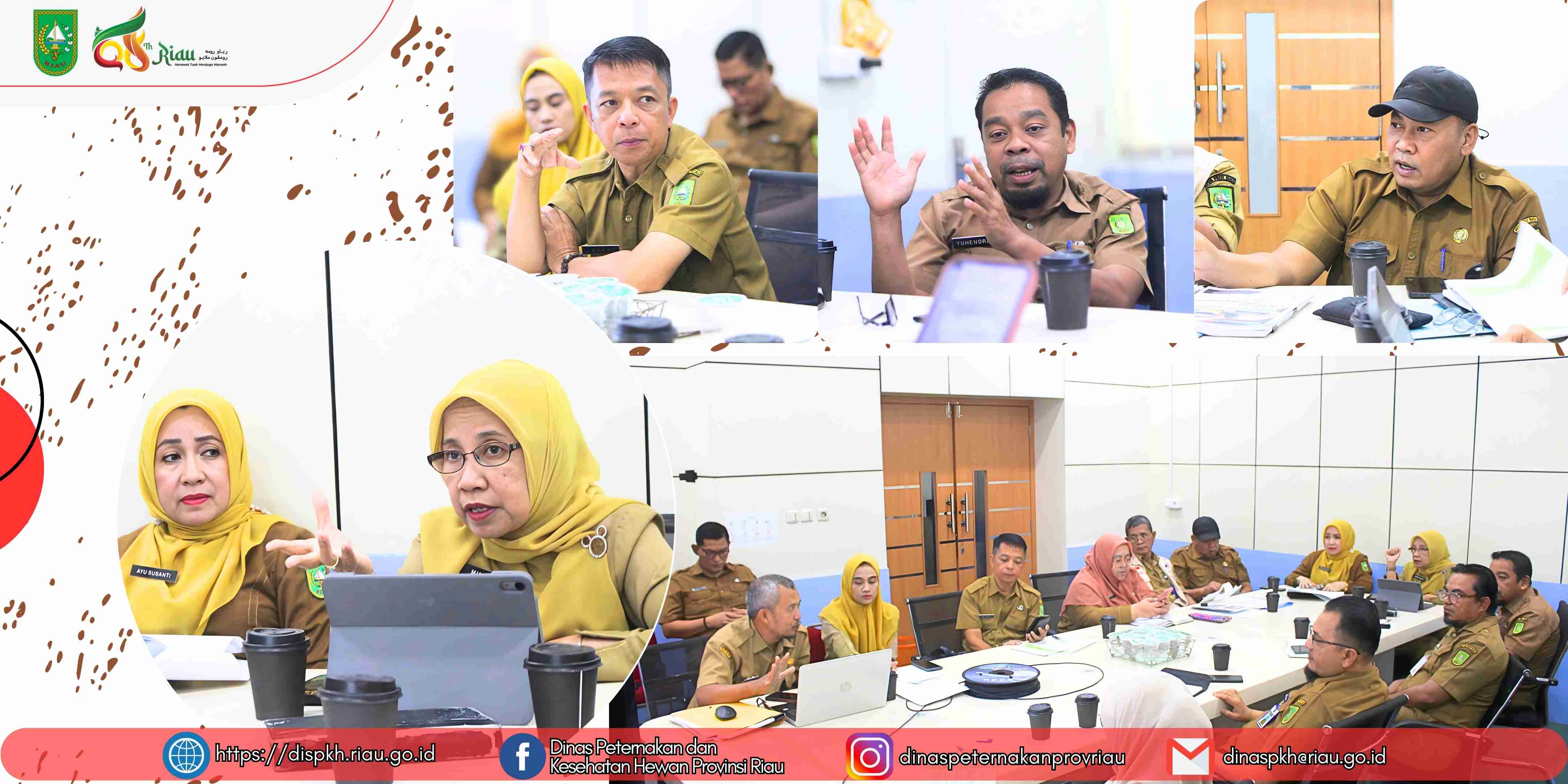 DPKH Provinsi Riau Gelar Rapat Persiapan BLUD UPT PTP