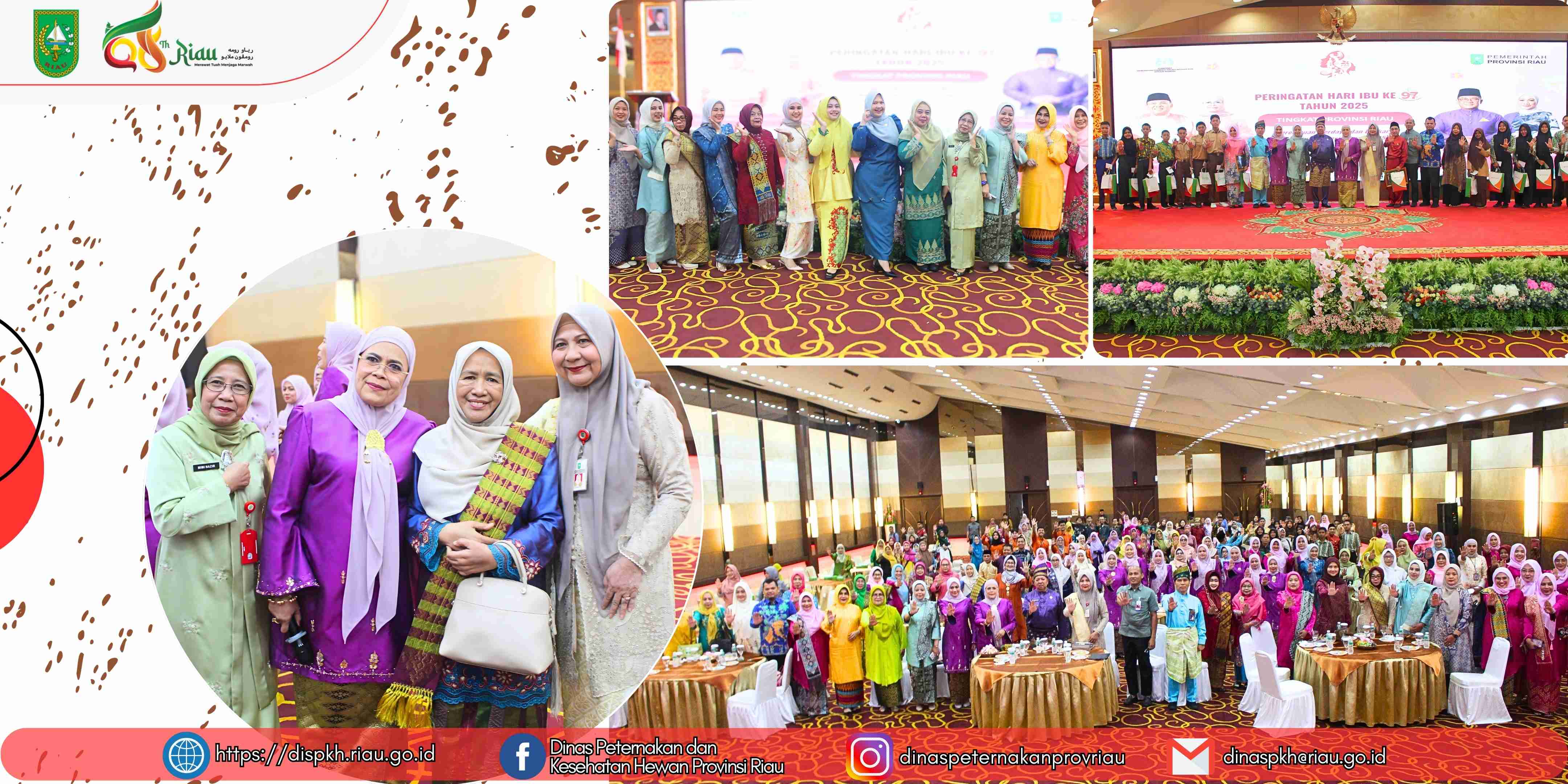 DPKH Provinsi Riau Hadiri Puncak Peringatan Hari Ibu ke-97 Tingkat Provinsi Riau Tahun 2025