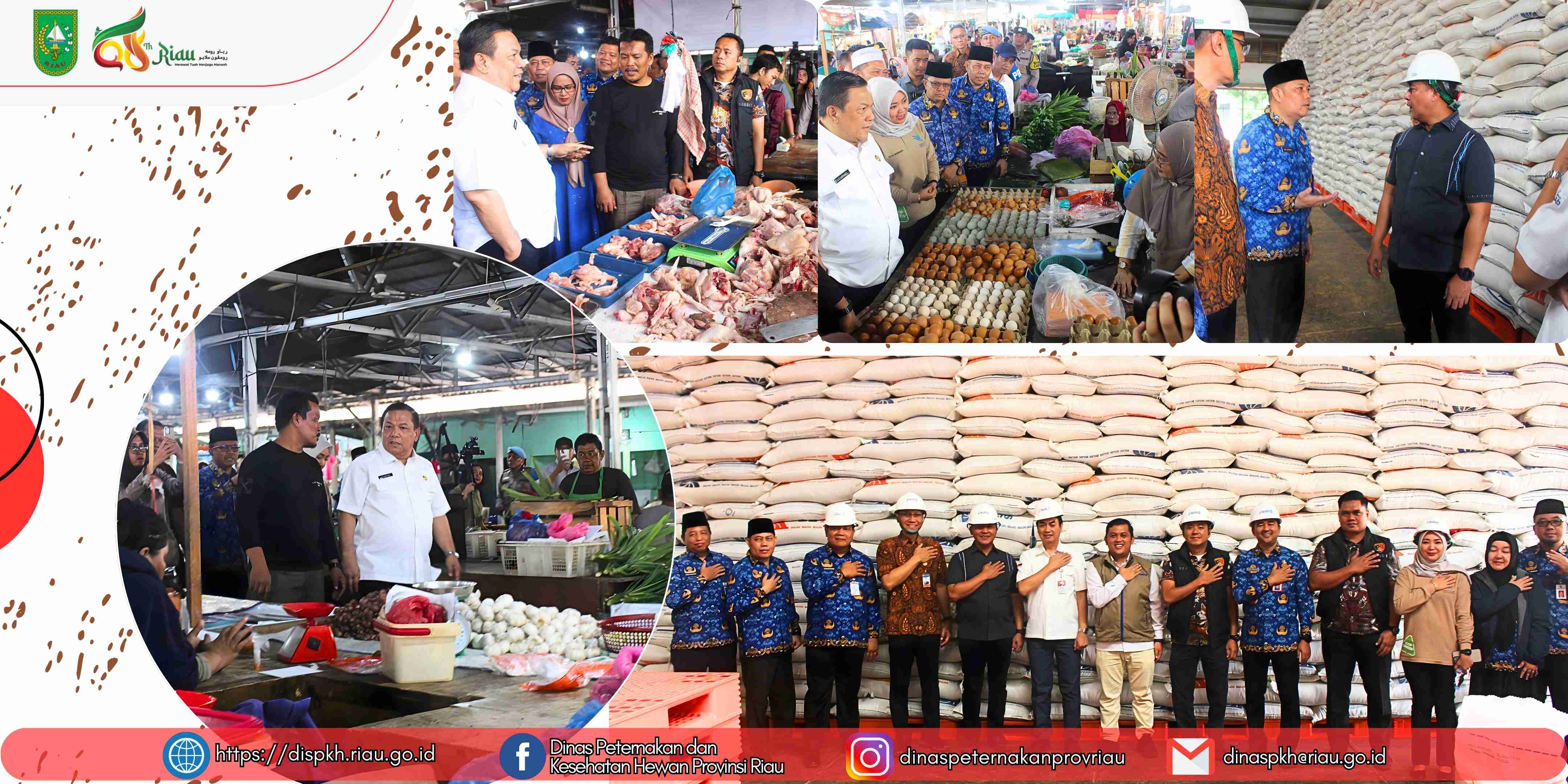 DPKH Provinsi Riau Ikut Sidak Pasar Jelang Natal dan Tahun Baru 2026