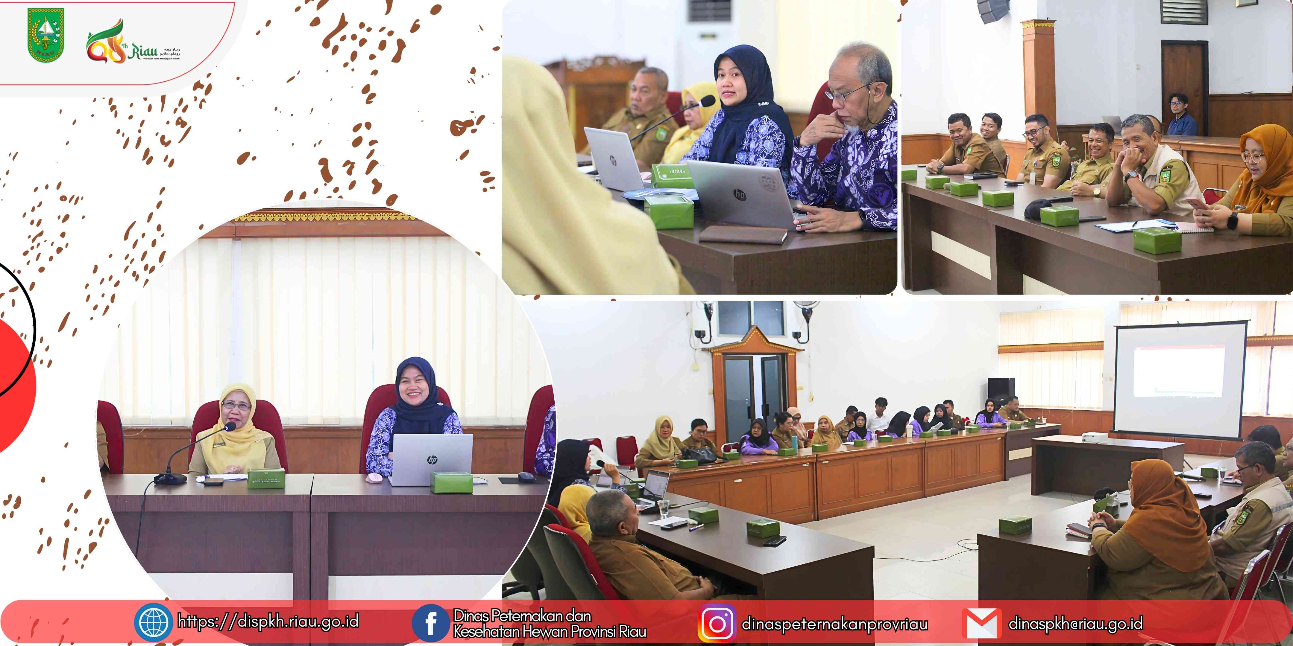 Ibu Kadis Peternakan dan Kesehatan Hewan Provinsi Riau Buka Kegiatan Surveilans/PRL UPT Laboratorium Veteriner dan Klinik Hewan