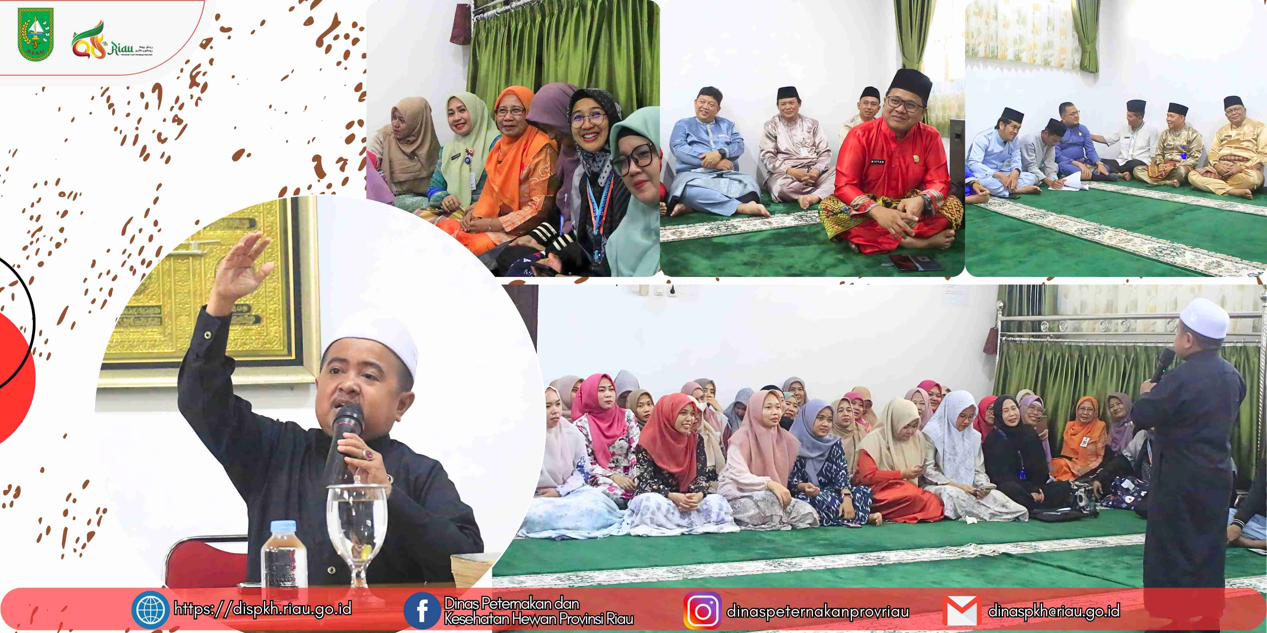 Ceramah Agama di Musholla Alfitrah DPKH Peringati Isra Mikraj Nabi Muhammad SAW