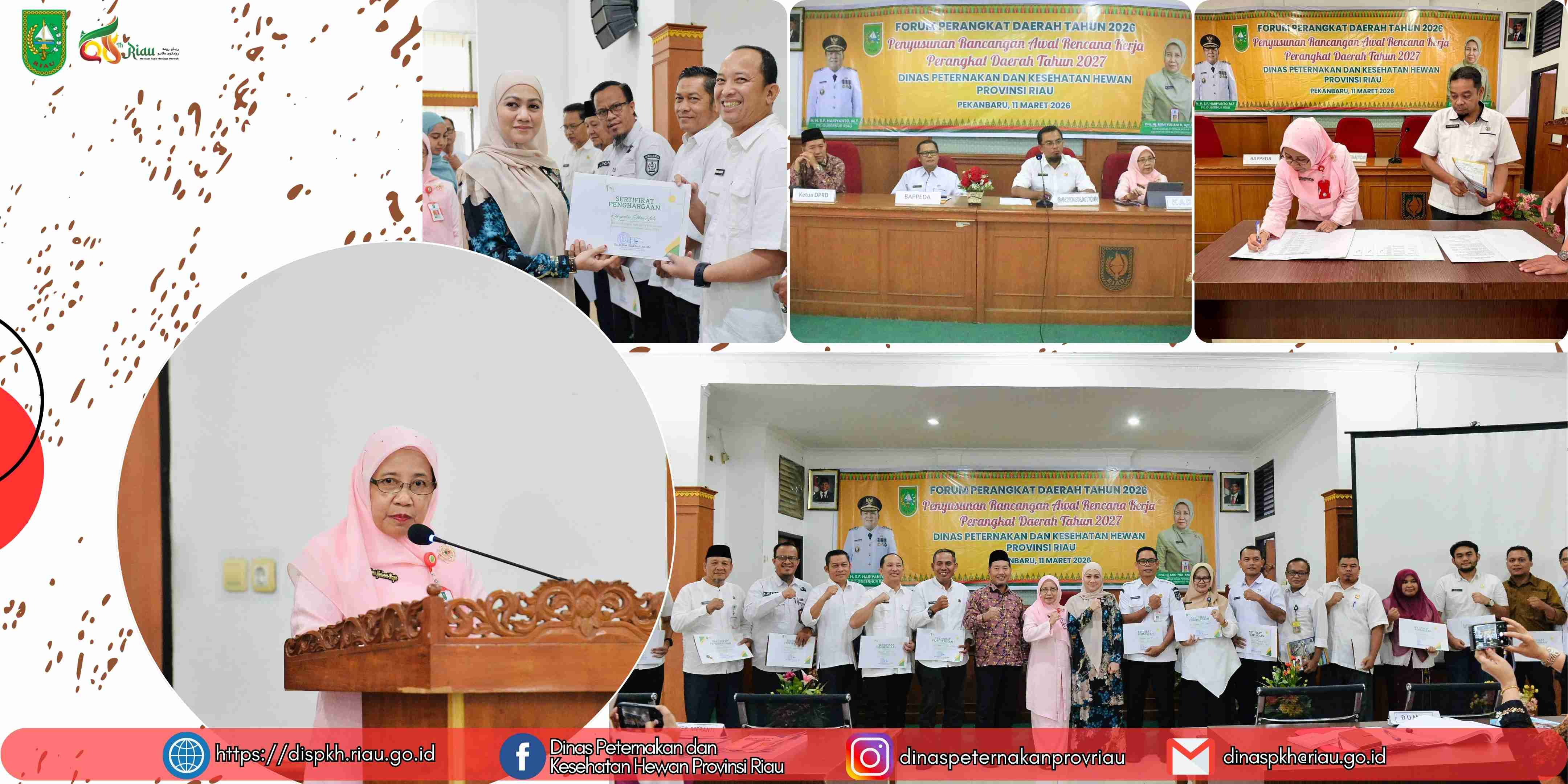 DPKH Riau Gelar Forum Perangkat Daerah Penyusunan Rencana Kerja Tahun 2026