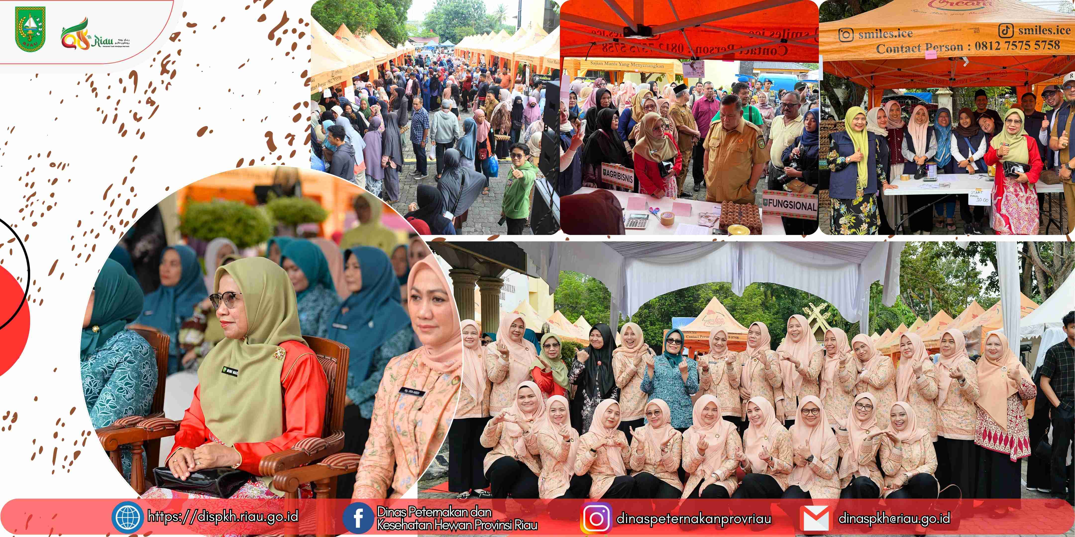 Kepala DPKH Riau Hadiri Pembukaan Pasar Murah dan Pasar Ramadhan 2026