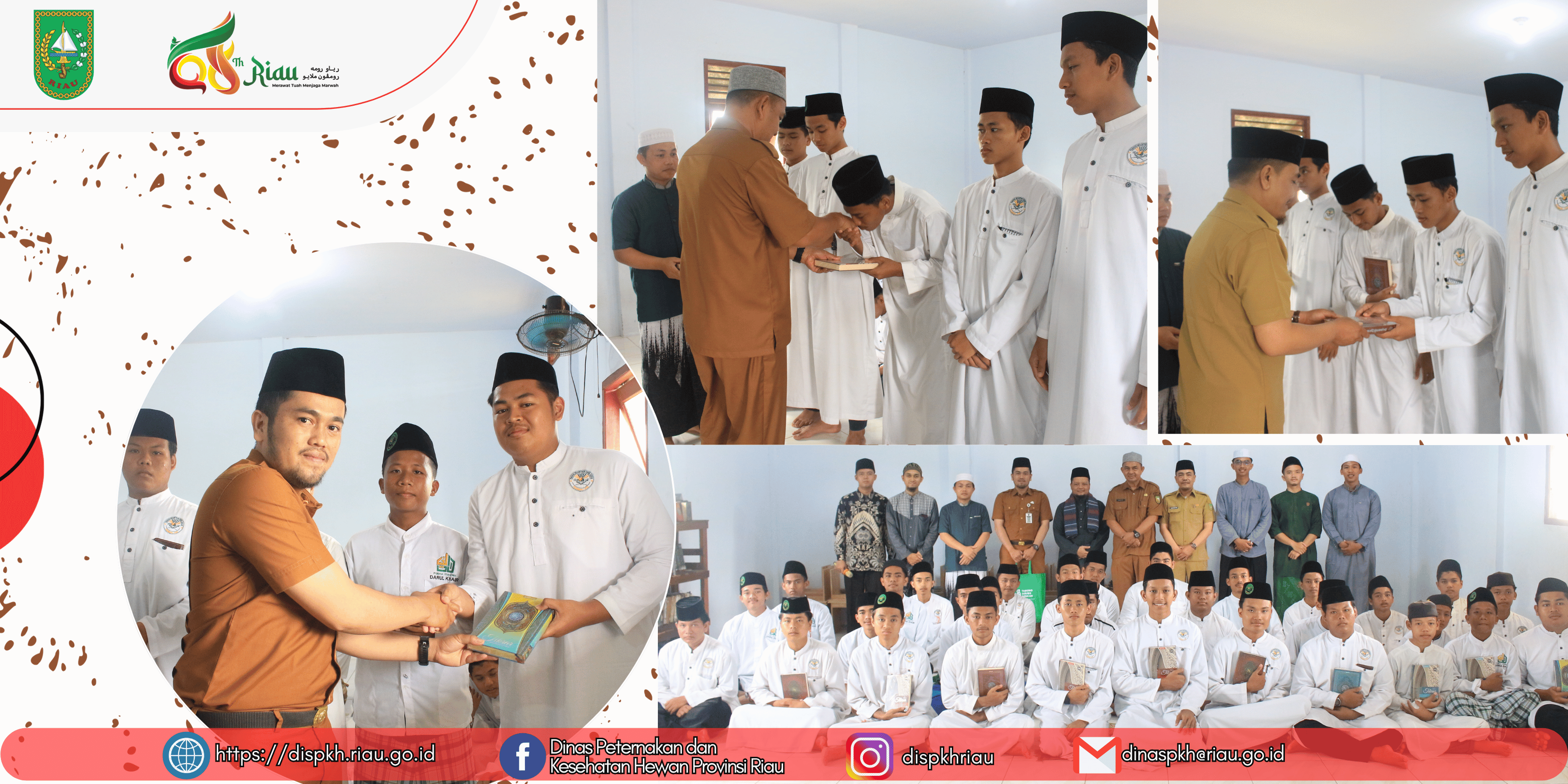 DPKH Riau Salurkan Bantuan Al-Qur’an ke Ponpes Darul Khair 2