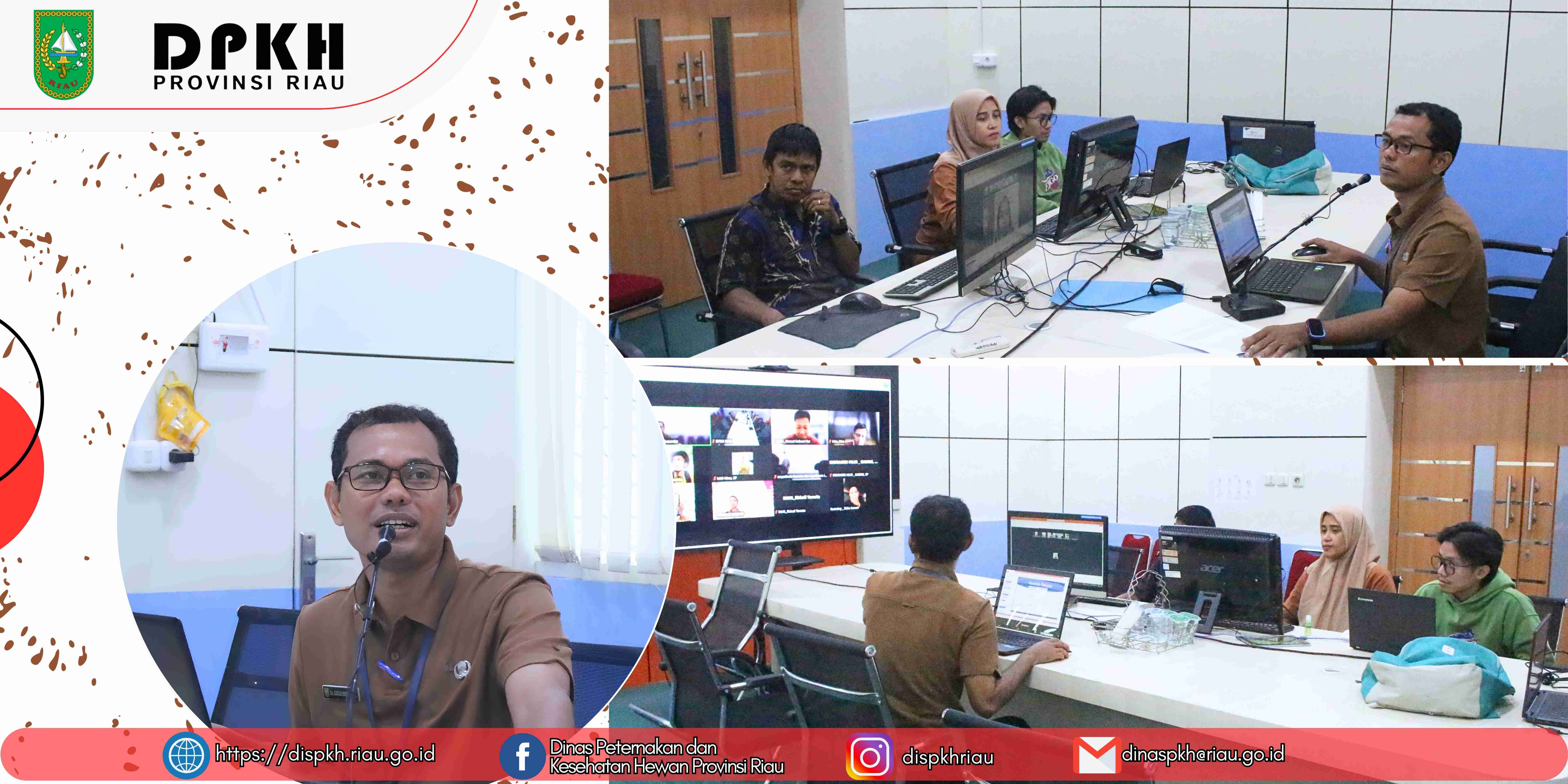 Hari Kedua Pelatihan ISIKHNAS, DPKH Riau Tingkatkan Kapasitas Petugas Data Peternakan