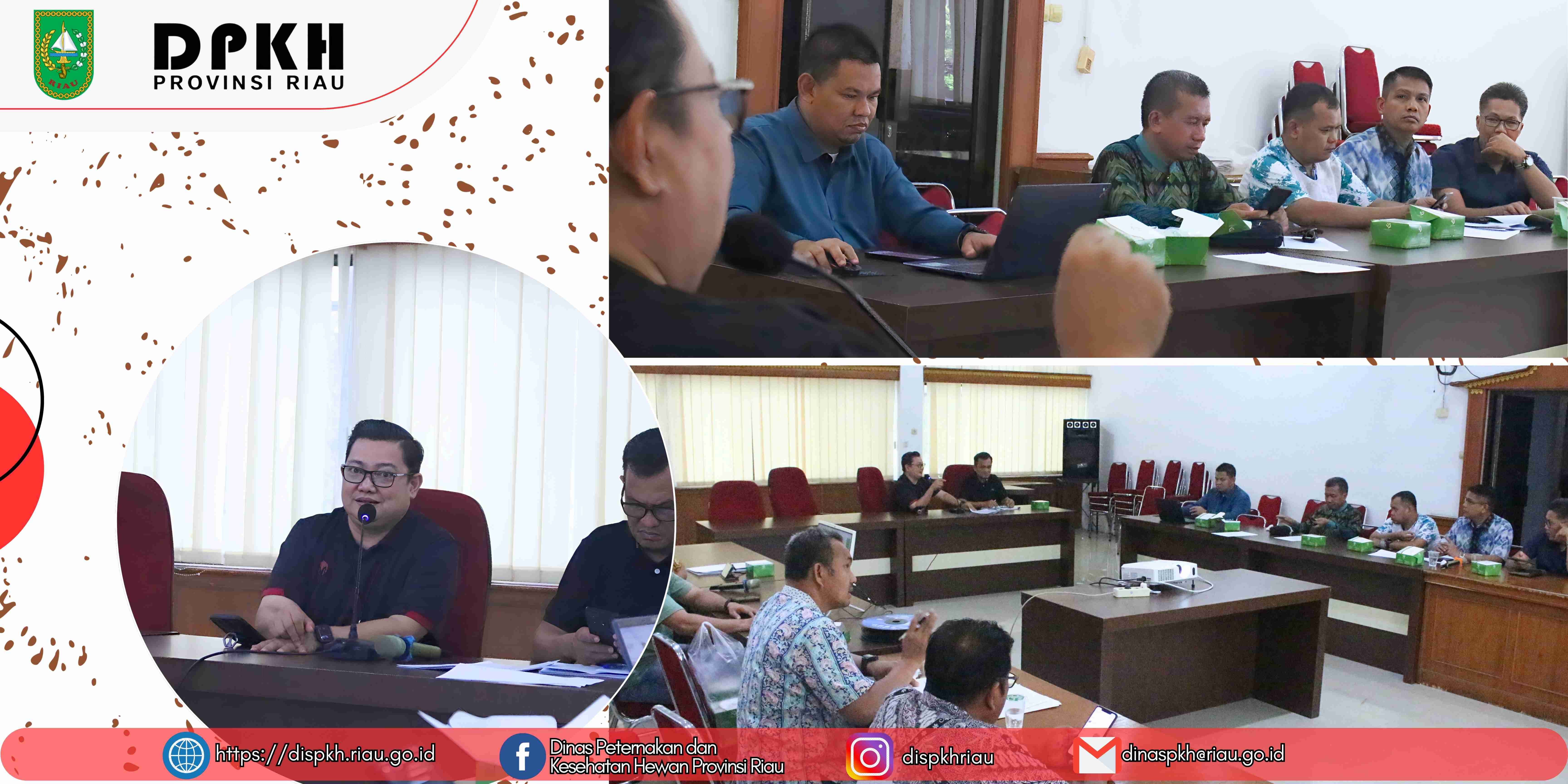Pastikan Tepat Sasaran, Kabid Produksi DPKH Riau Pimpin Rapat Verifikasi Usulan Bantuan Ternak 2027