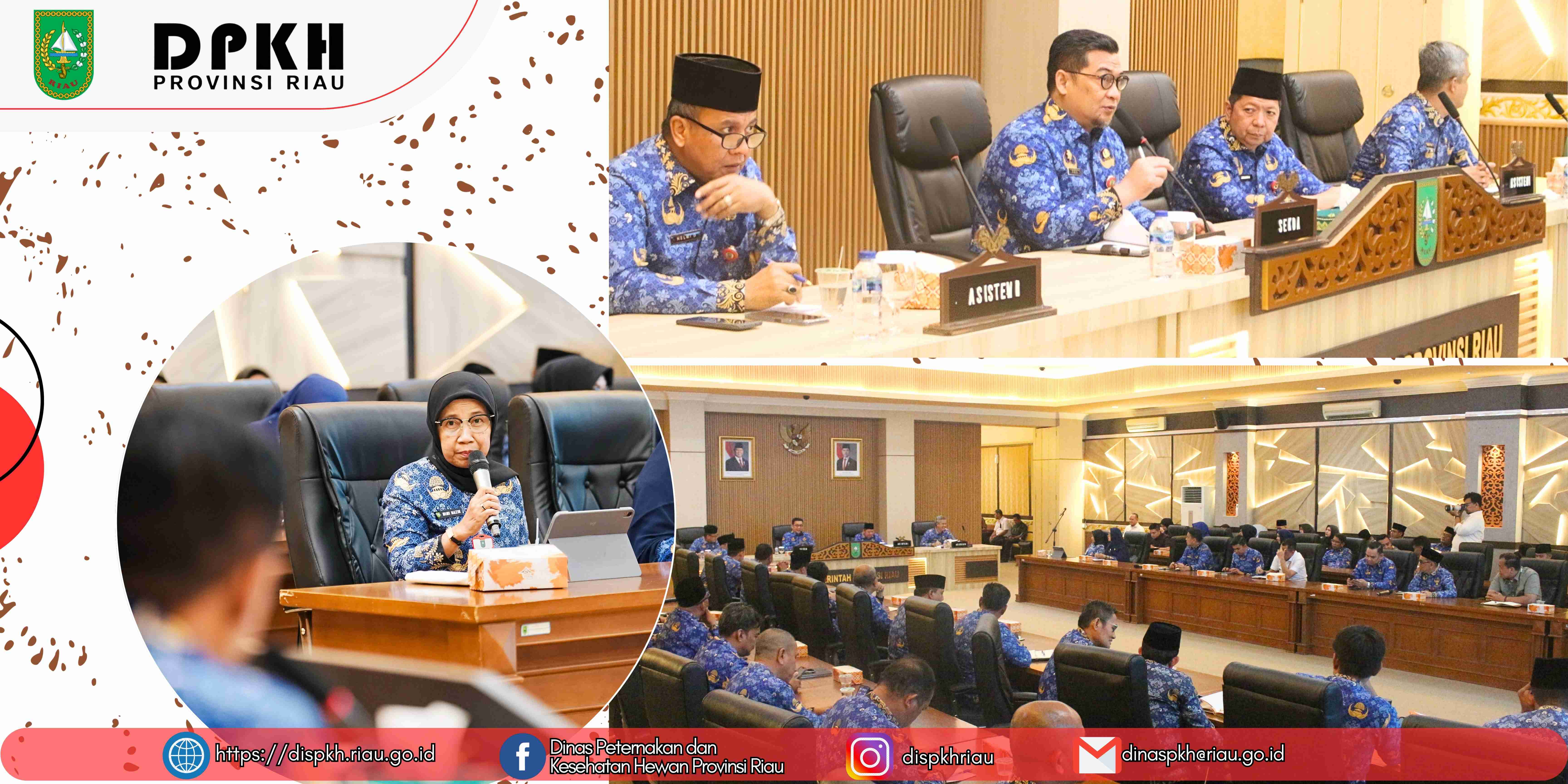 Pusatkan Kegiatan di Stadion Utama Riau, Pemprov Matangkan Persiapan Hari Jadi Riau ke-69 dan HUT RI ke-81
