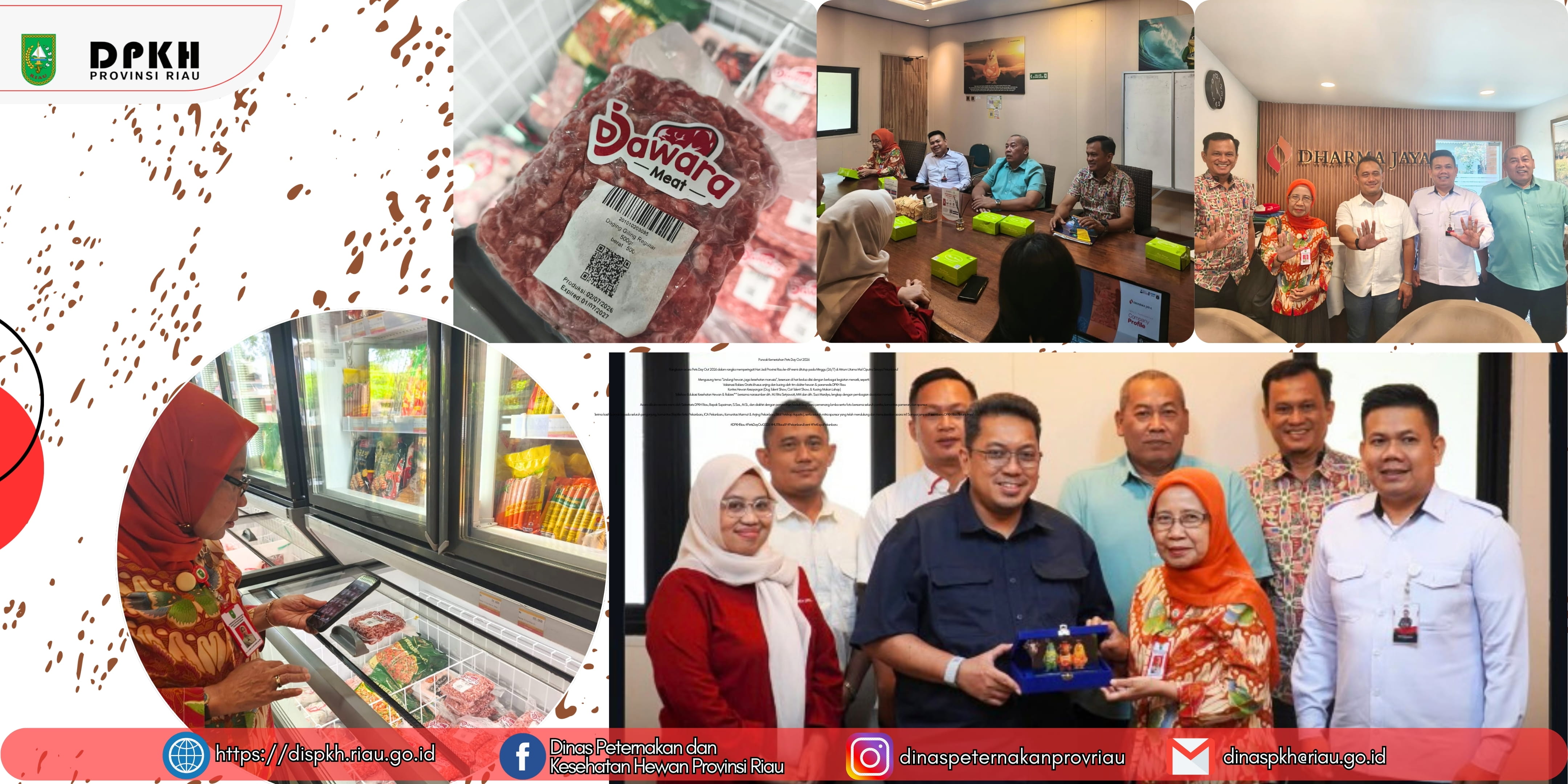 DPKH Provinsi Riau Kunjungi Perumda Dharma Jaya Jakarta Pelajari Strategi Pengelolaan Industri Daging