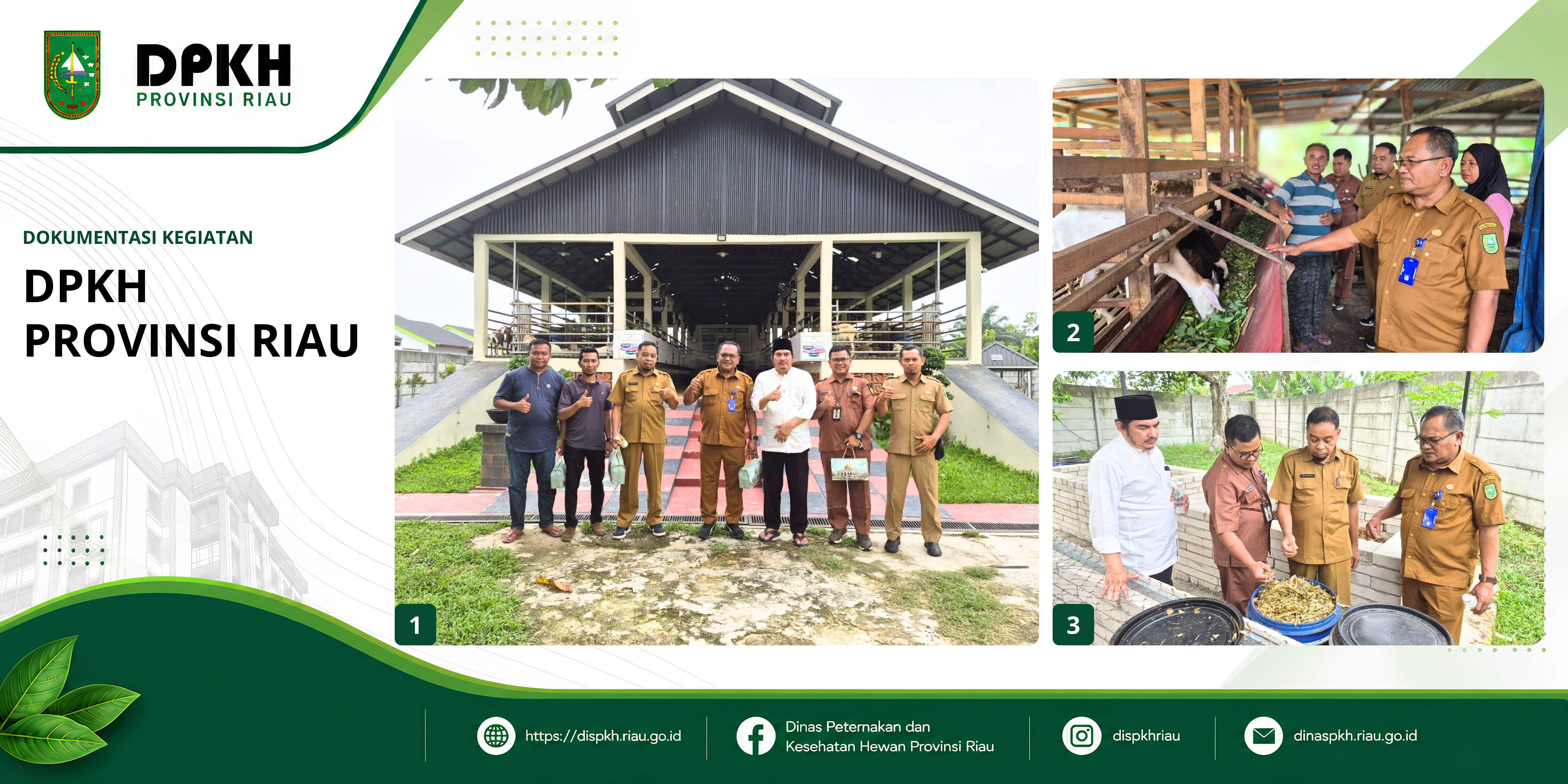 Plt. Kadis PKH Riau Turun ke Lapangan, Tinjau dan Berbagi Ilmu dengan Peternak di Kampar