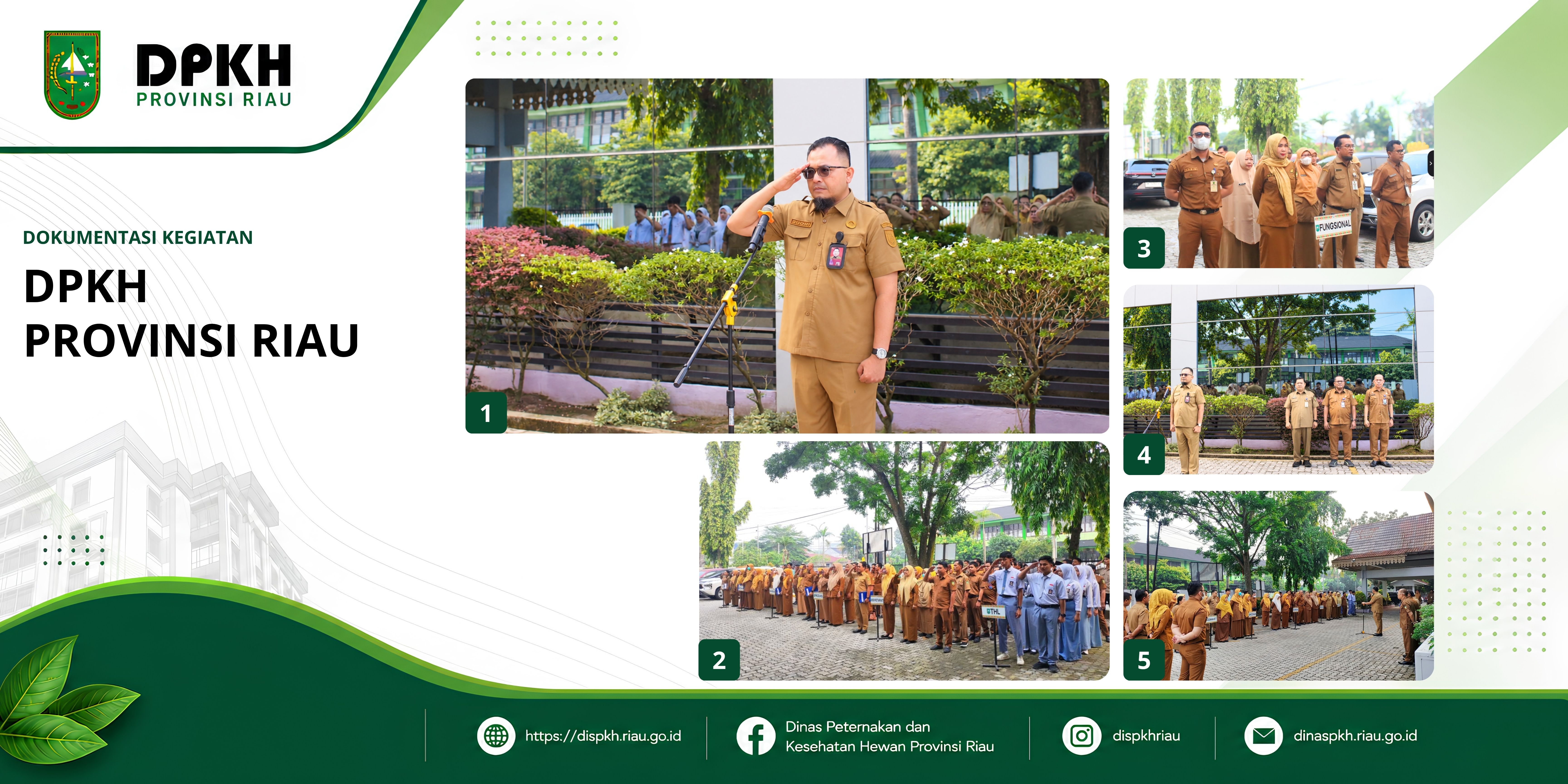 Apel Pagi DPKH Riau: Apresiasi Aksi Berbagi, Perkuat Target Kinerja TW IV