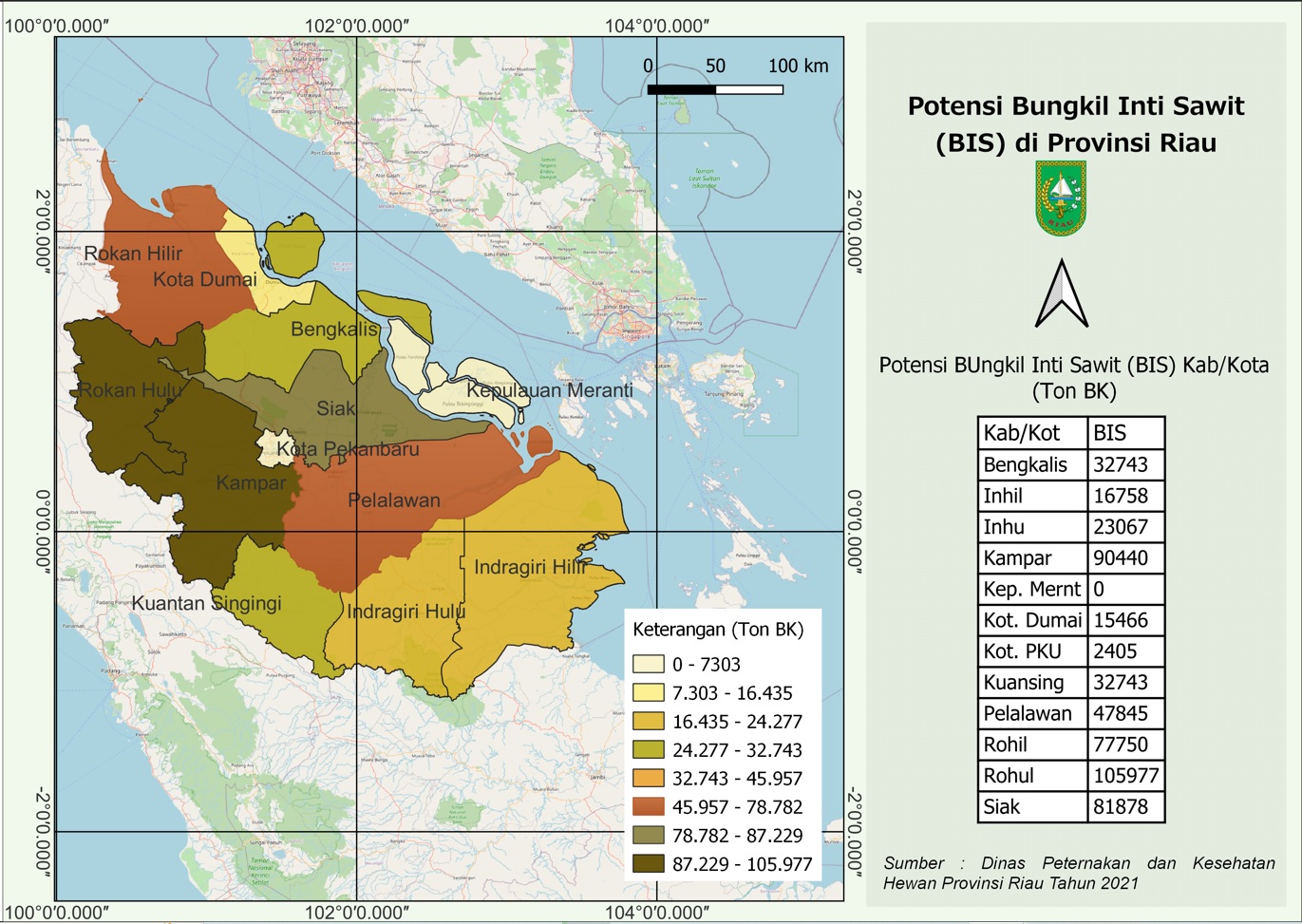 Potensi BIS di Provinsi Riau