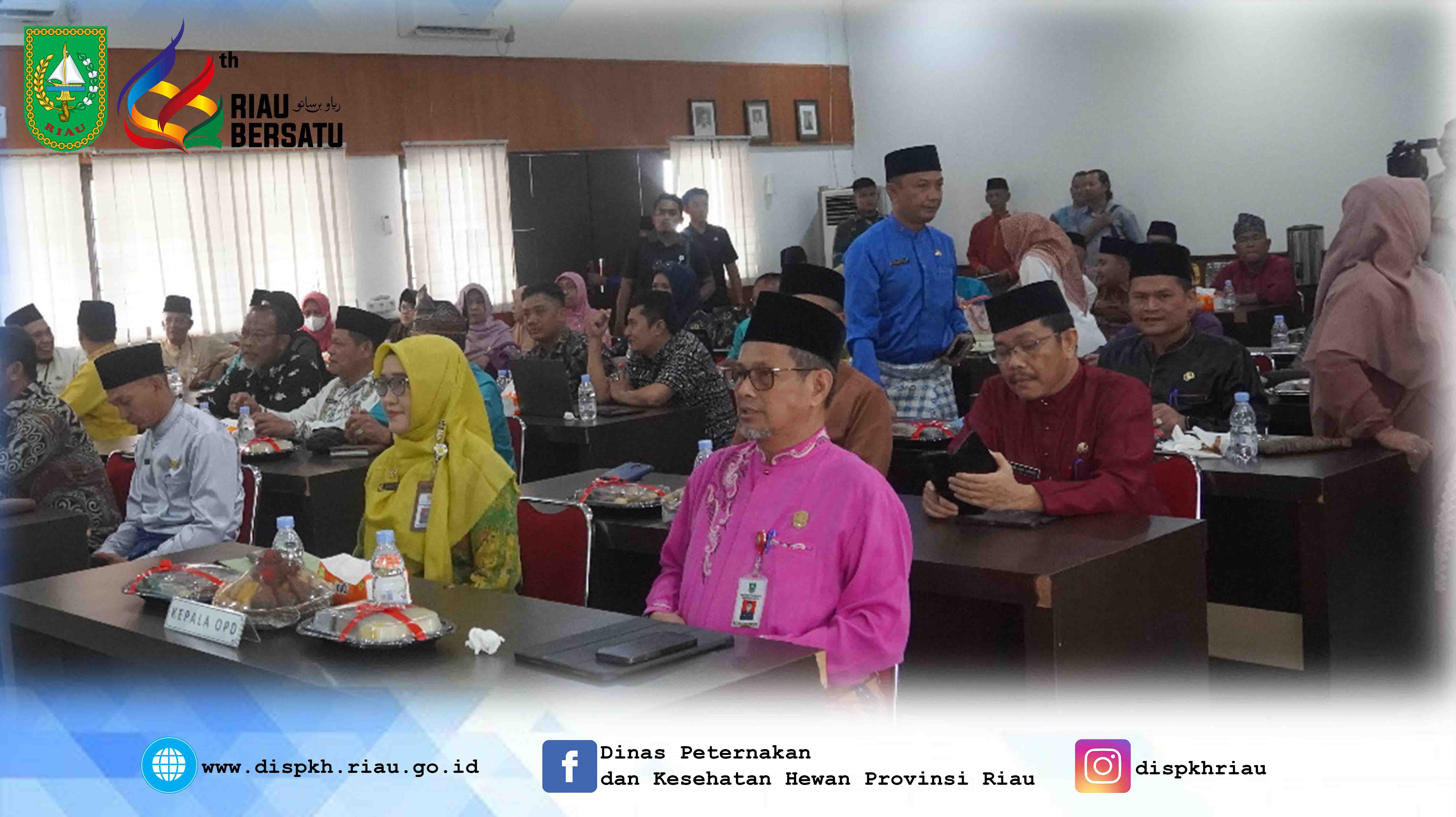 Rapat Koordinasi Tindak Lanjut Kerjasama Antara Prmerintah Provinsi Riau dengan Korem 031/WB