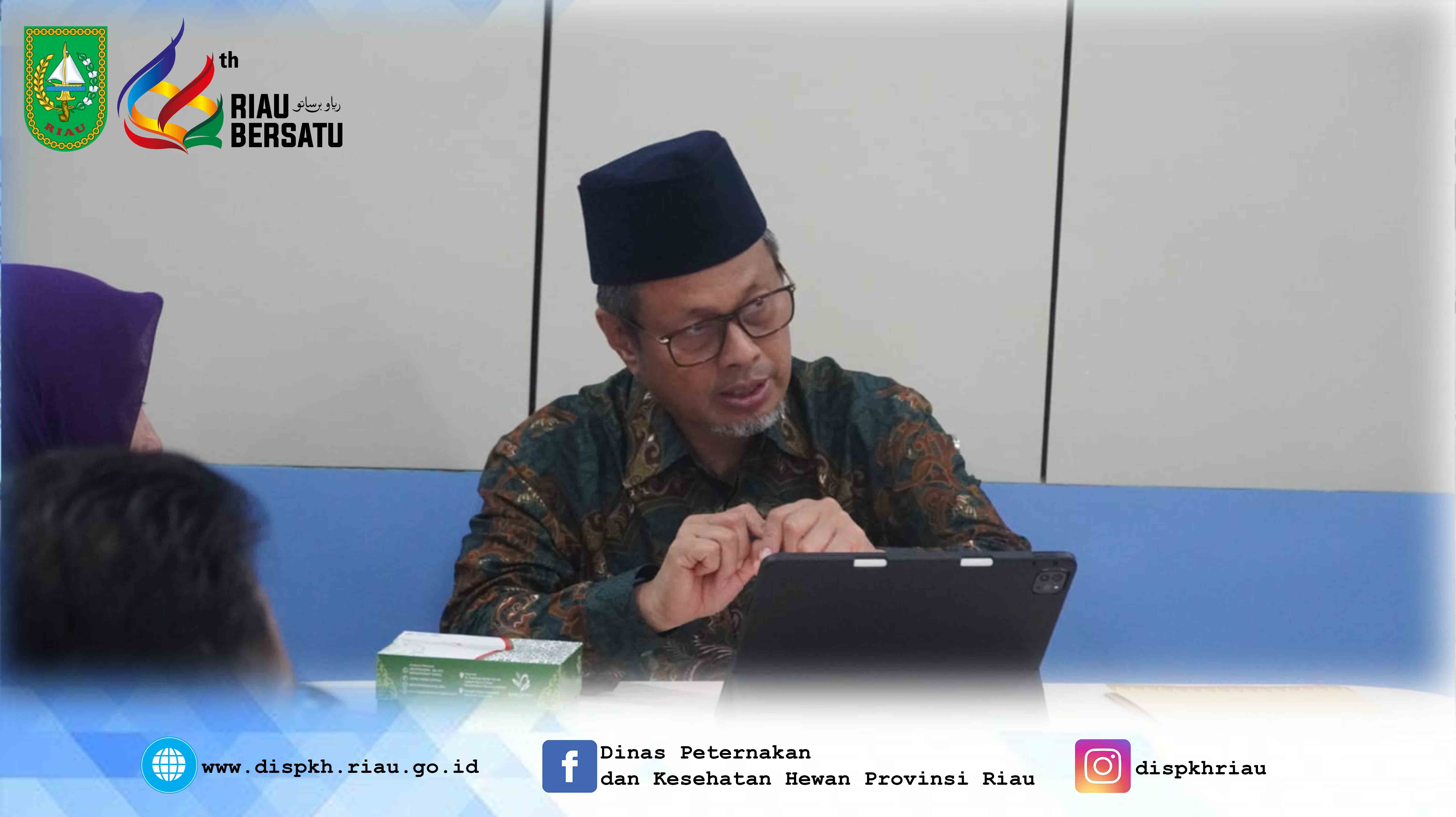 Rapat Pembentukan BLUD untuk 3 UPT di Dinas Peternakan dan Kesehatan Hewan