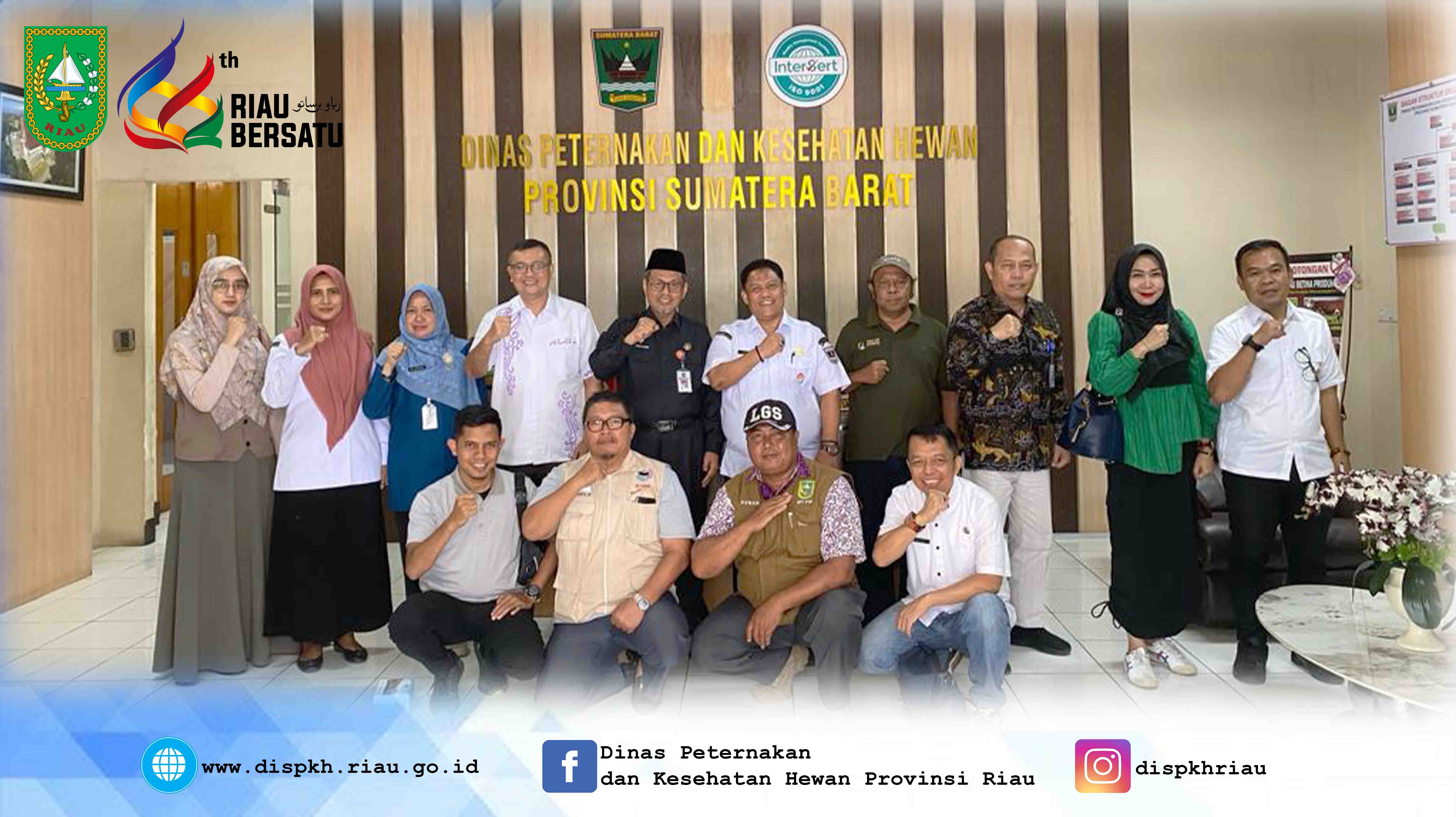 Kunjungan kerja ke Dinas Peternakan dan Kesehatan Hewan Provinsi Sumatera Barat