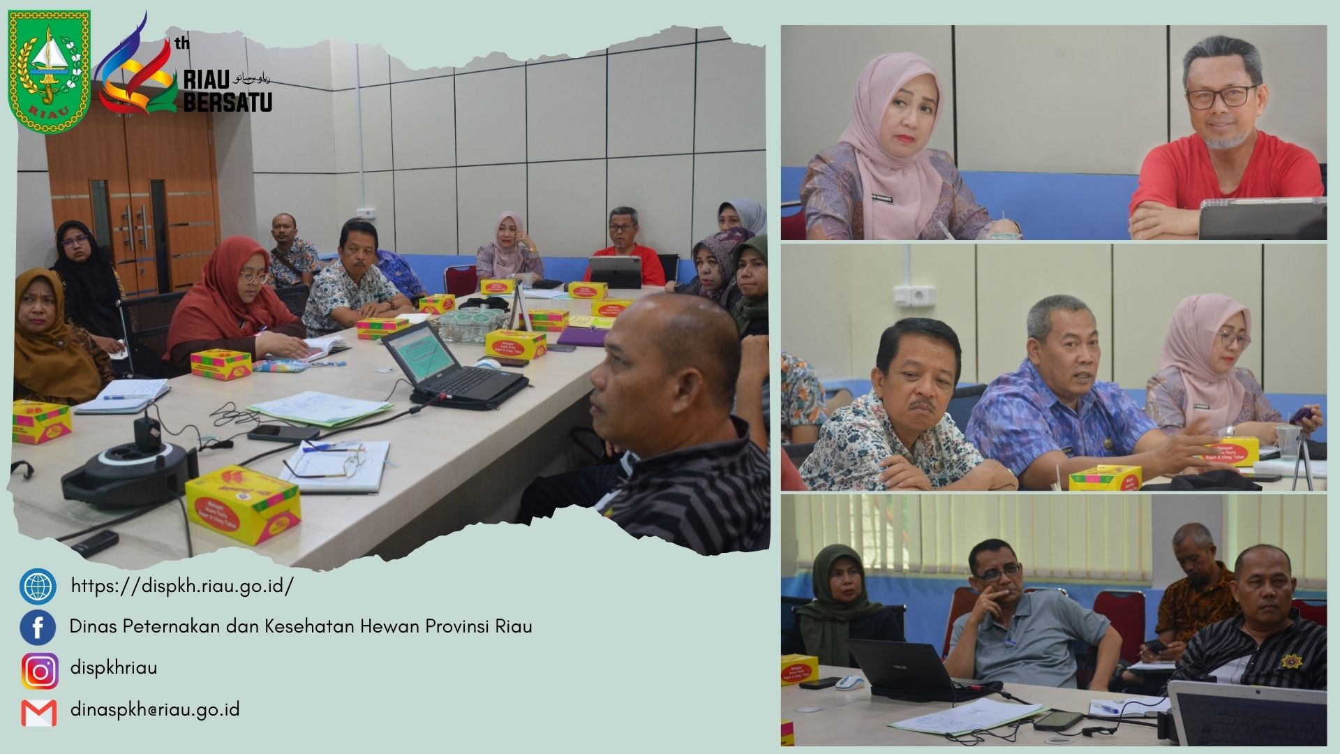 Rapat Pendampingan Penyusunan Fraud Control Plan (FCP) Bersama Inspektorat Provinsi Riau