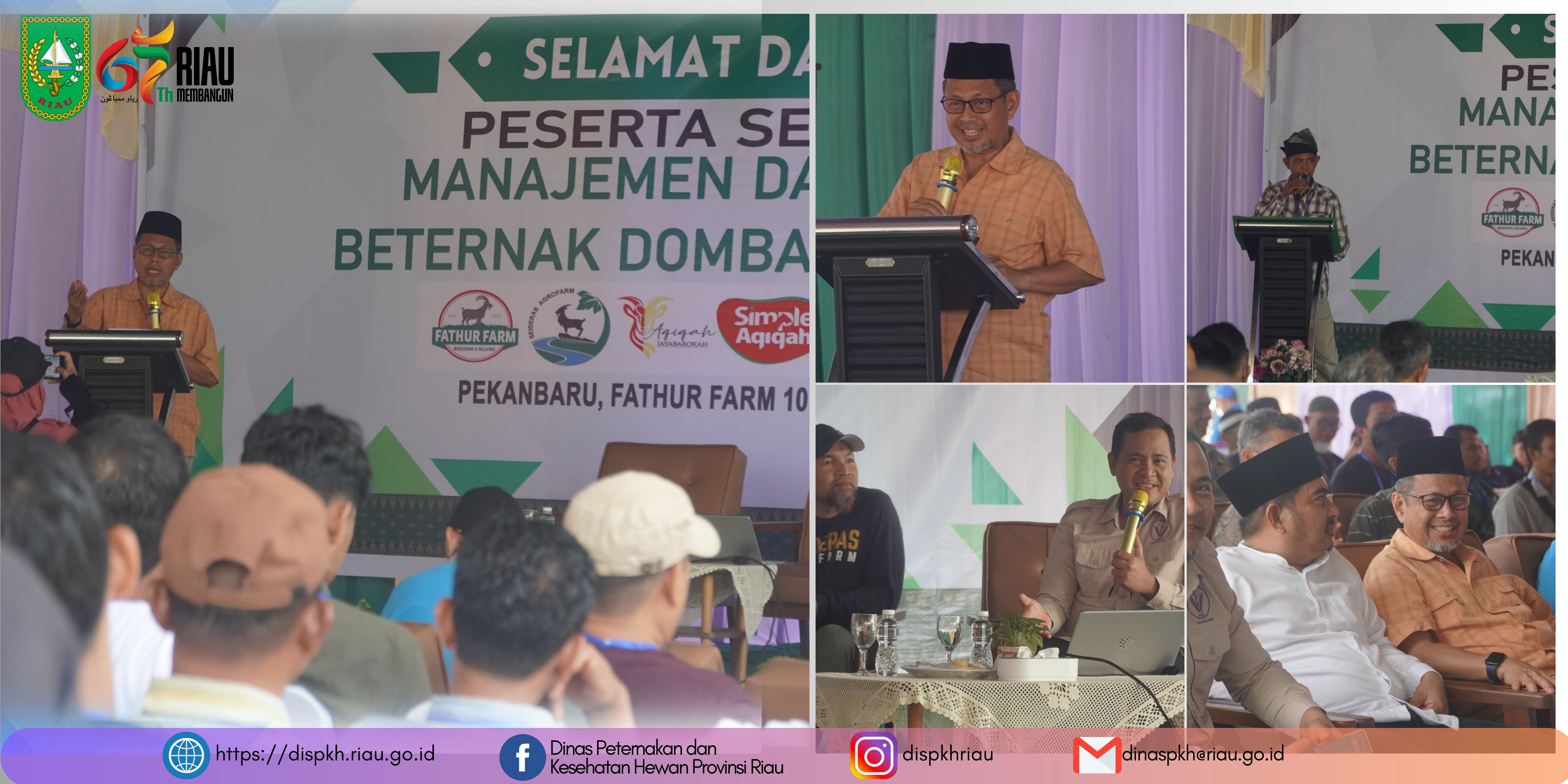 Pelatihan Dan Silaturrahmi Himpunan Peternak  Domba Kambing Indonesia (HPDKI) Provinsi Riau