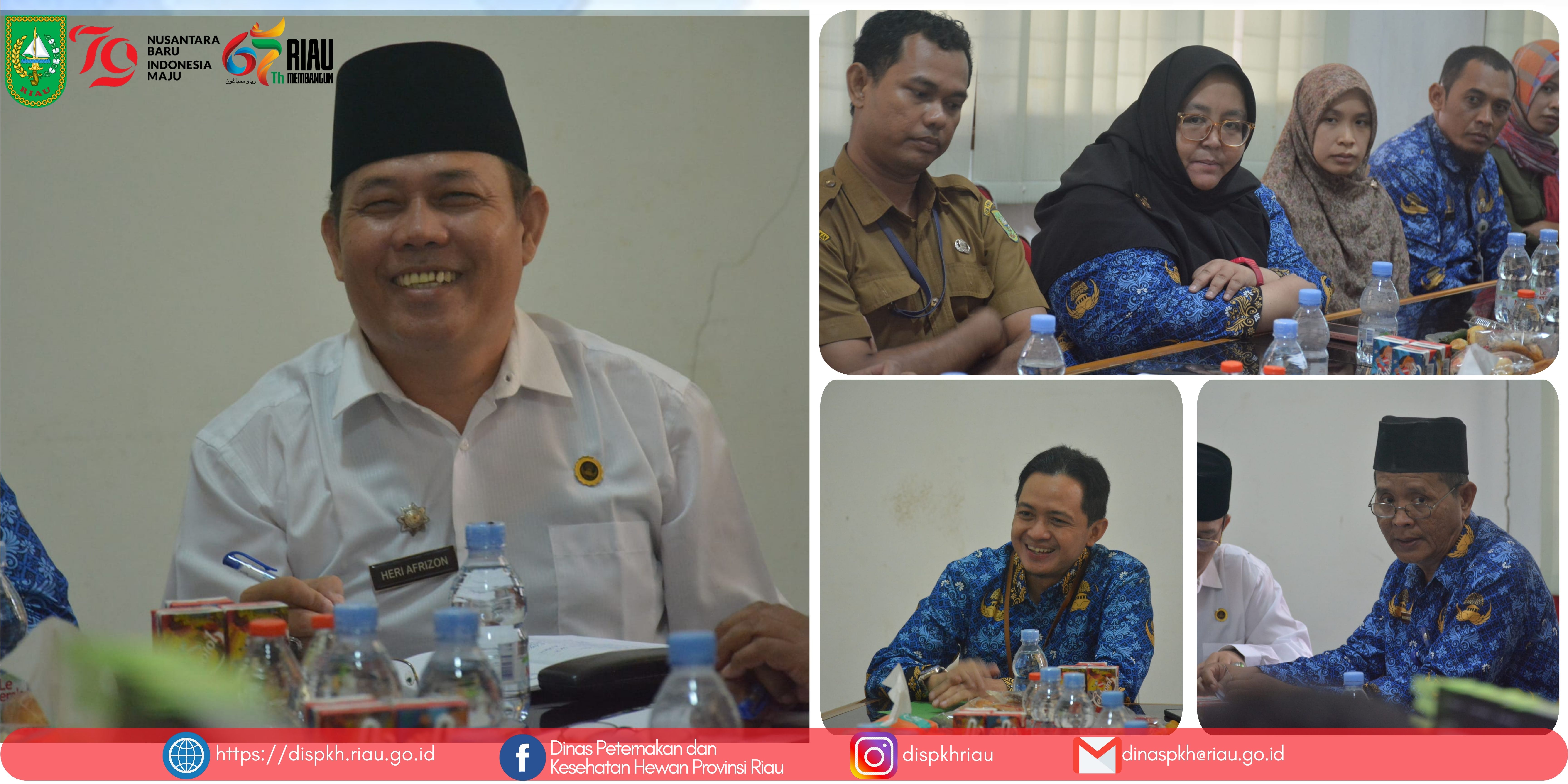 Rapat dalam Rangka Pelaksanaan Tri Dharma Perguruan Tinggi Fakultas Kedokteran Universitas Riau melakukan Kerjasama Tri Dharma