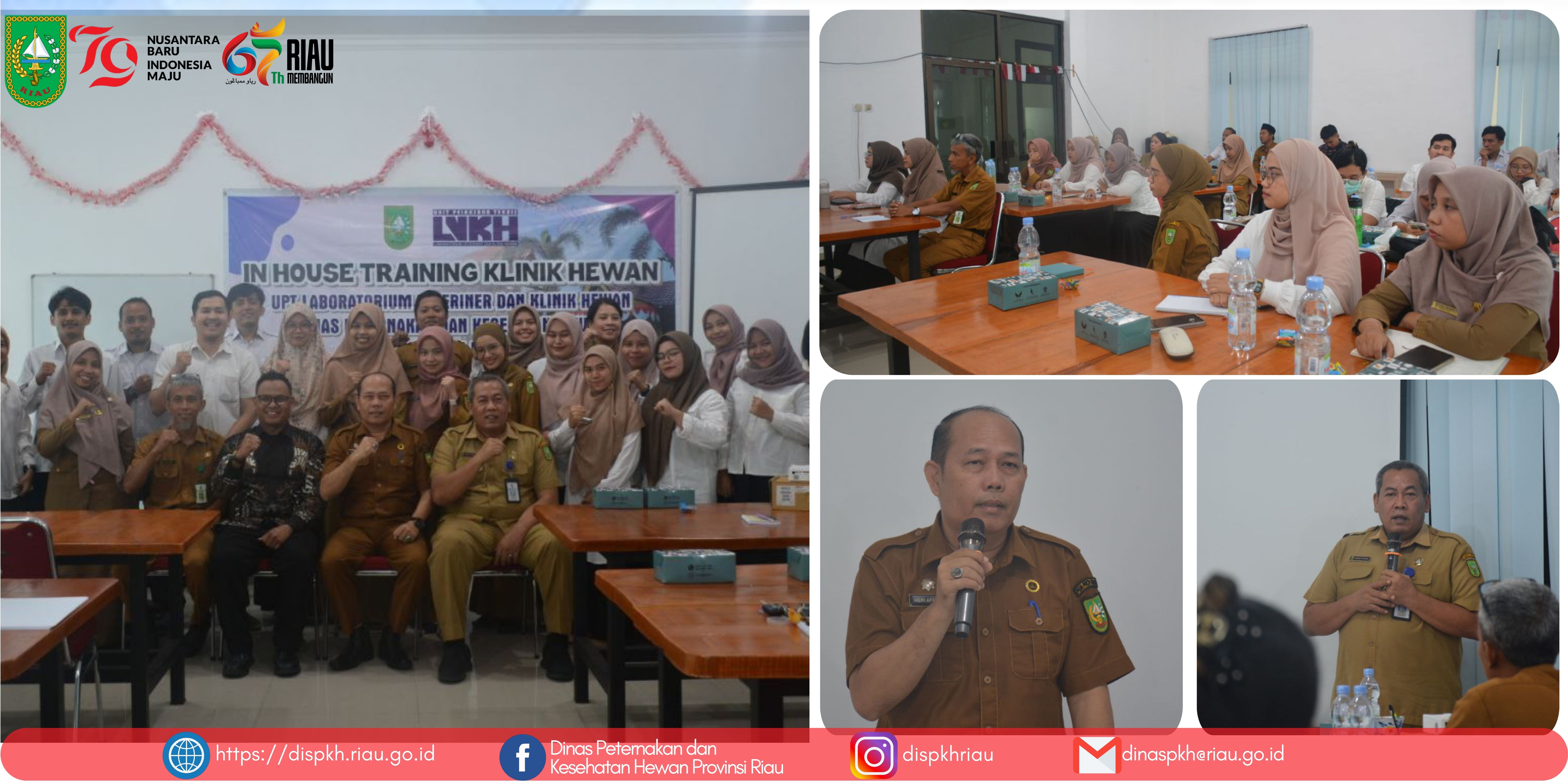 In House Training tentang pendalaman Ilmu Dermatologi serta tindakan uji Penunjang Diagnosa pada Hewan Kesayangan