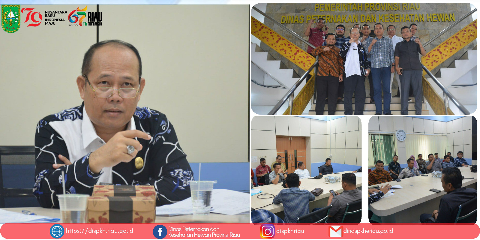  Rapat Konsultasi dan Koordinasi bersama Komisi II DPRD Kabupaten Rokan Hulu