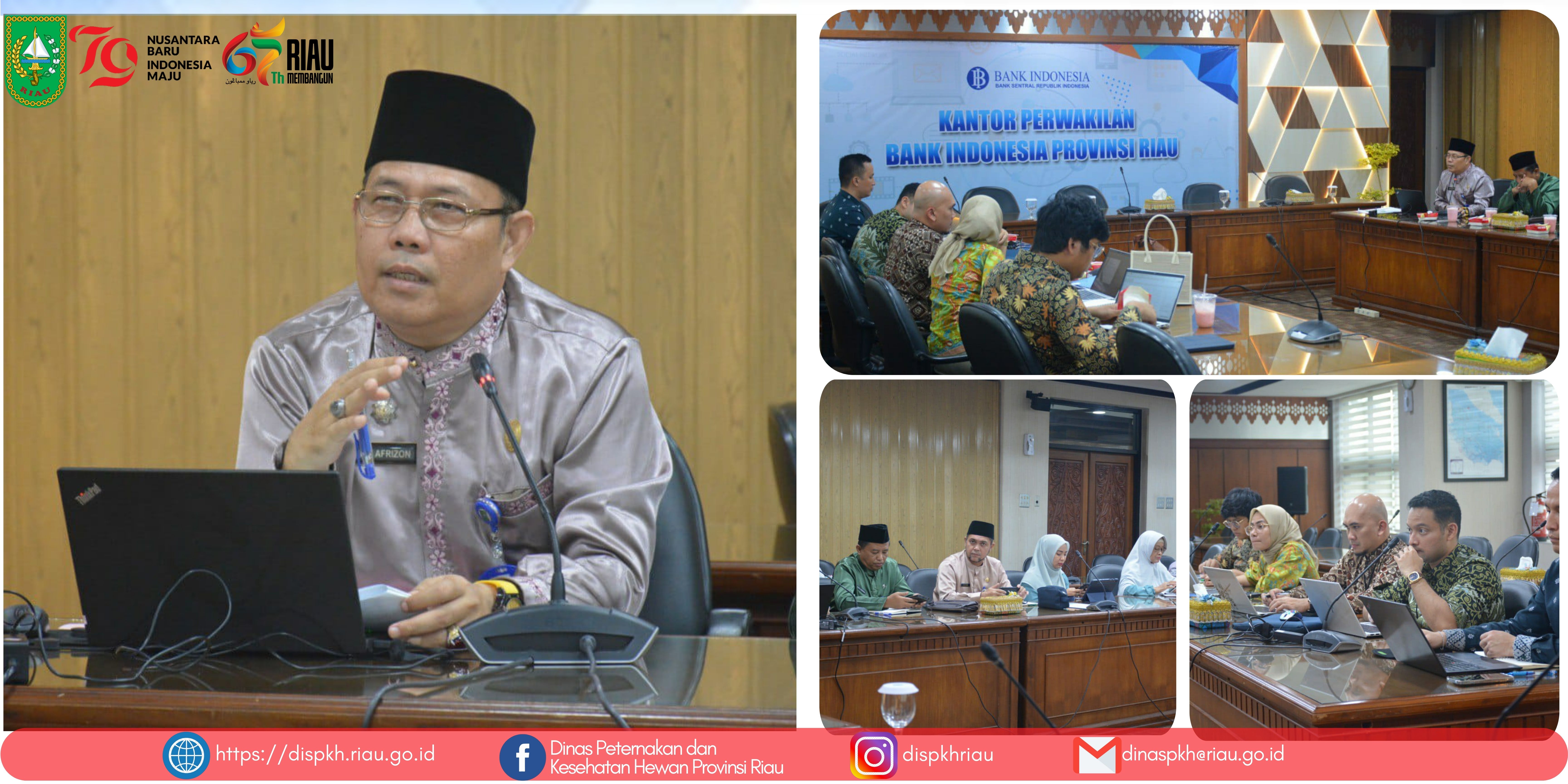 Focus Group Discussion (FGD) terkait Program Tim Pengendalian Inflasi Daerah (TPID) Wilayah Riau