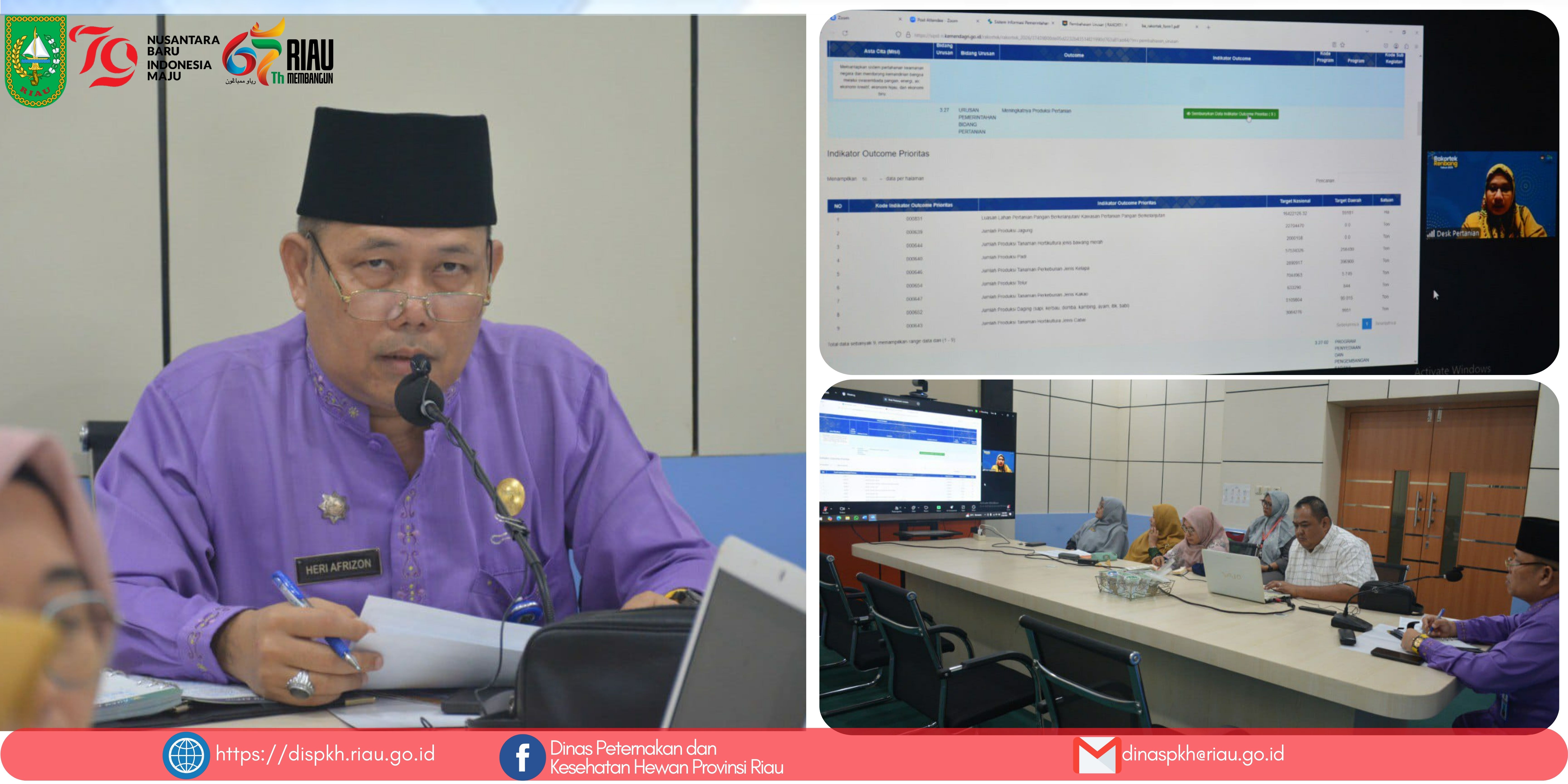 Rapat Pembahasan Desk Urusan Pertanian untuk tahun 2026 